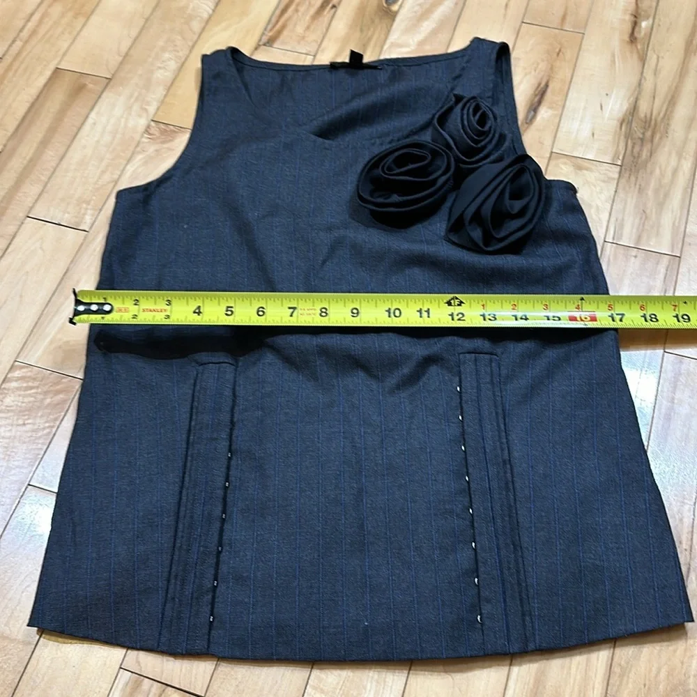 Alice Ritter Wool Pinstriped Top - Picture 9 of 11